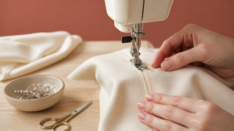 Poser une fermeture invisible sur une robe doublée