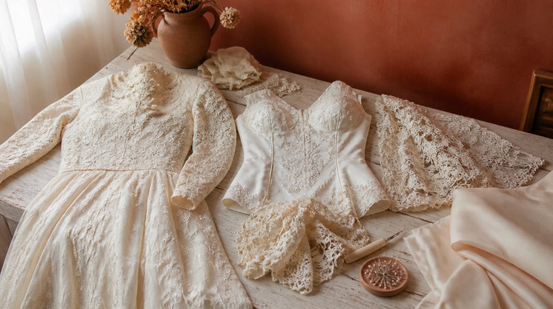 La robe de sa grand-mère transformée en robe de mariée