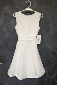 Robe enfant à pois taille 7 ans · vue 2