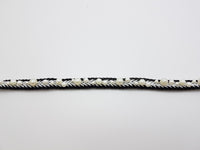 Galon à coudre noir et perles nacrées style Chanel · vue 2