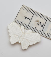 Lot de 105 papillons velours ivoire crème · vue 3