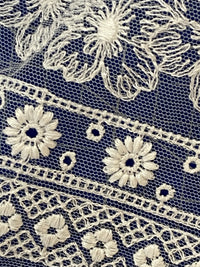 Dentelle fine, motif géométrique Calais Gaudry GIOVANNY · vue 4