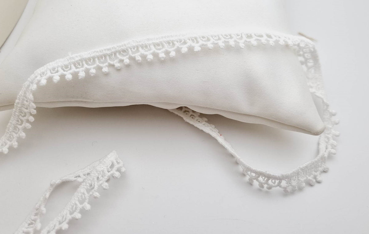 Galon bohème ivoire clair ou blanc pour robe de mariée