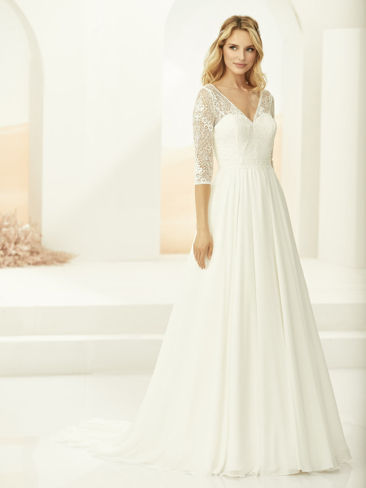 Robe de mariee medusa bianco evento
