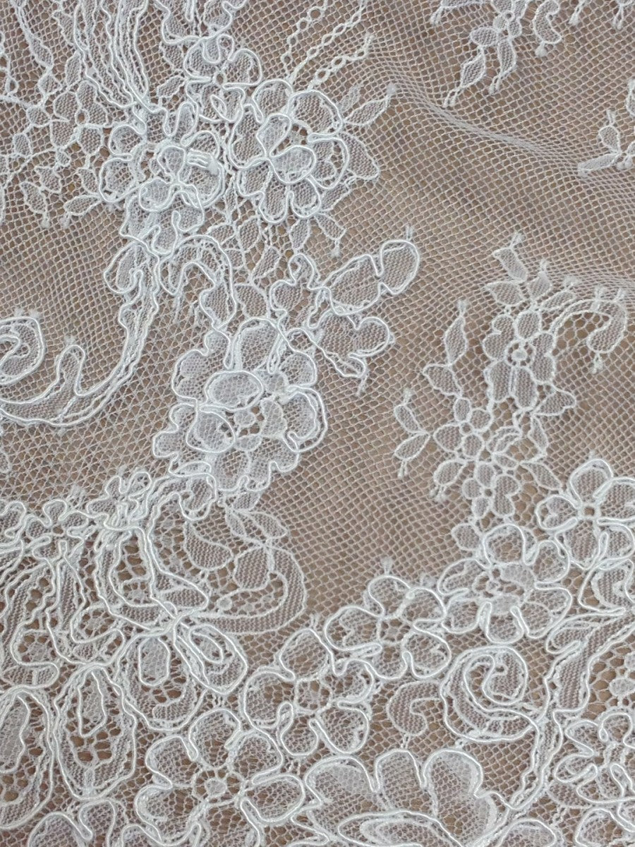 Dentelle joyce blanc