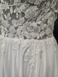 Robe fluide modèle FLUORITE de Bianco 36 ET 40/42 · vue 8