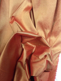 Soie sauvage coloris orange foncé · vue 2