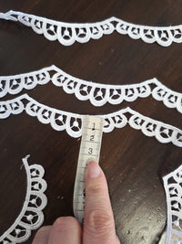 Galon écaille blanc T641 vendu au mètre · vue 4