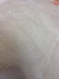 Tulle pailleté laize 147cm ivoire SANMAR 91728 · vue 3