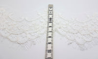 Dentelle, galon, guipure ivoire clair · vue 2