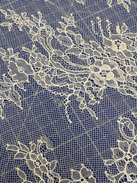 Dentelle fine ivoire pour mariée · vue 4