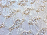 Dentelle beige sable vintage coupon de 2M · vue 2