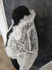 Bolero en dentelle ivoire pour robe de mariée 38/40 · vue 6