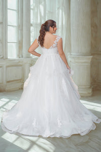 robe de mariée romantique taille 38 · vue 2