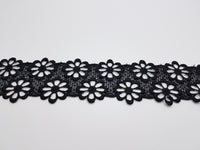 Galon de guipure fleurs naives · vue 5