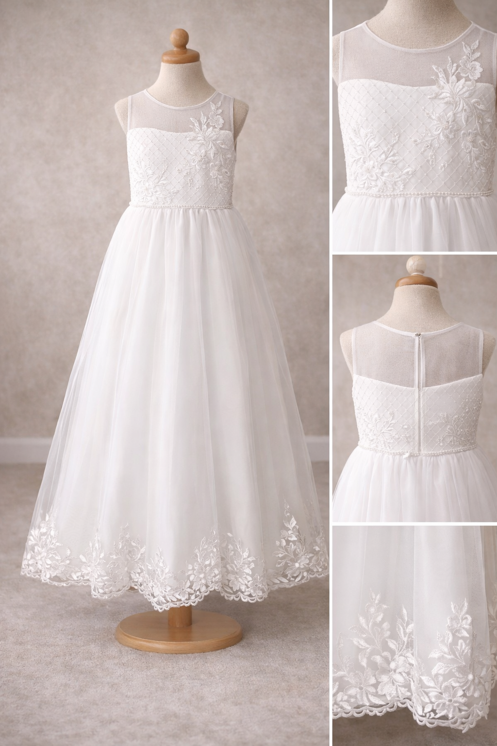 Robe de cérémonie communion 14 ans