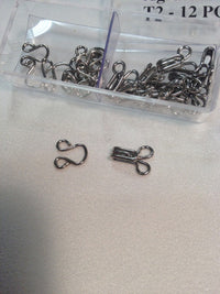 Agrafes métal gris taille 2 boite de 12 · vue 2