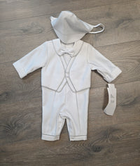 Ensemble bébé baptême garçon · vue 6