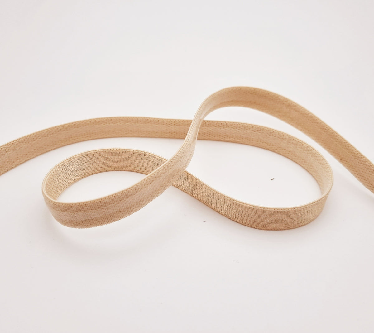 élastique anti-glisse doré 12mm