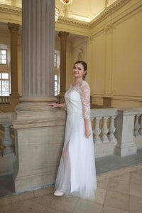 TULLE SOUPLE MAILLE RONDE extra fluide · vue 4