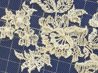 Dentelle tulle brodé · vue 2