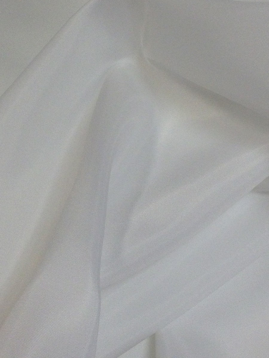 Mousseline ivoire clair ou blanc