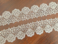 Galon dentelle guipure gris · vue 5