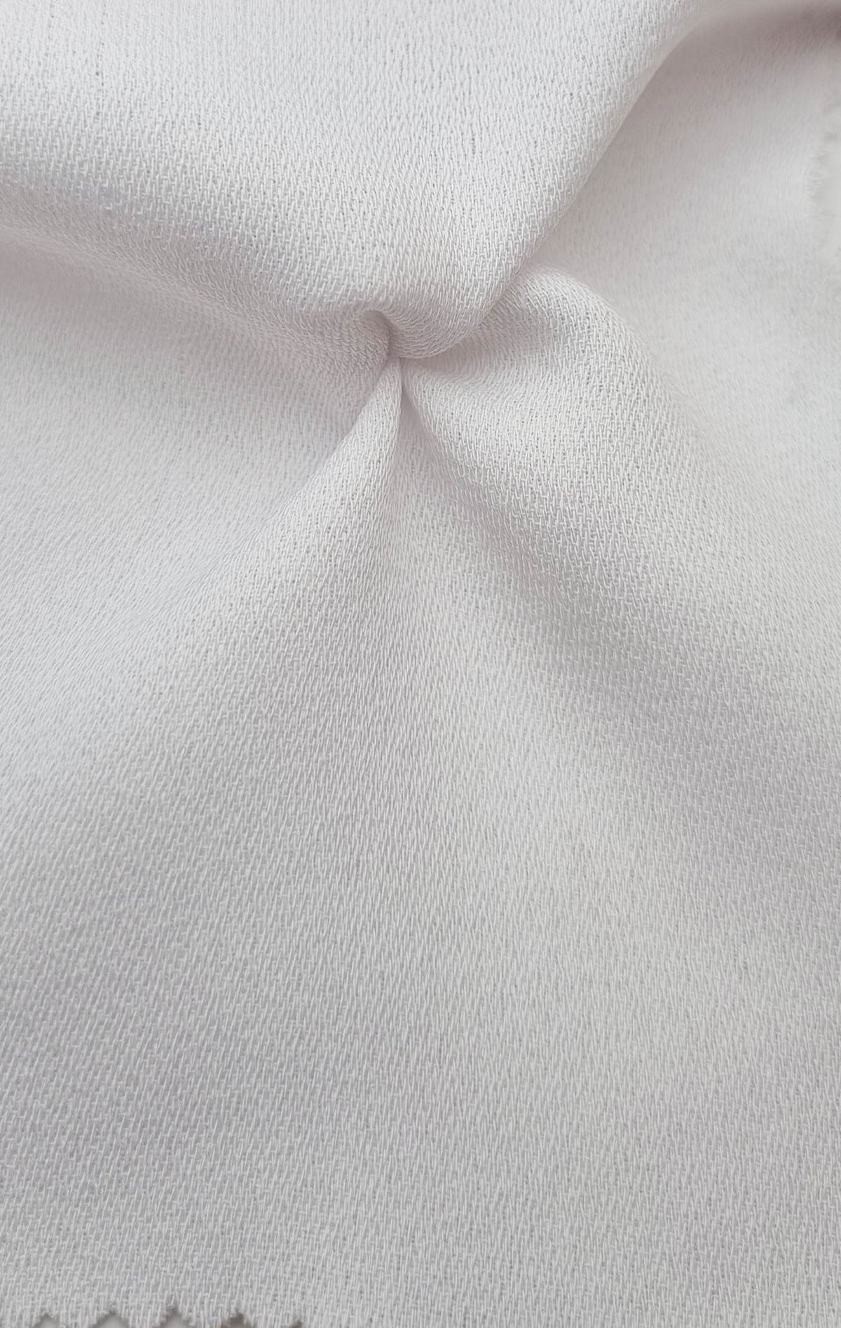 crepe fluide blanc pour robe de mariée