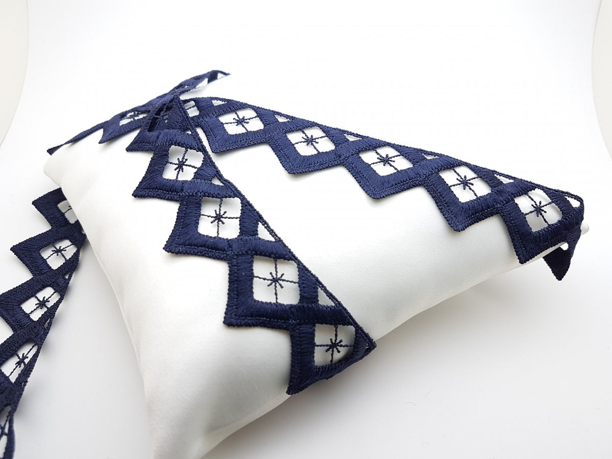 Galon de guipure motif en pointes