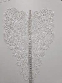 Motif dos en dentelle ivoire pour dos de robe de mariée · vue 5