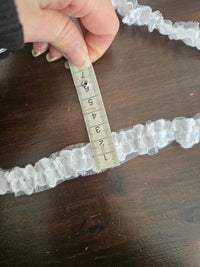 Galon elastiqué broderie anglaise pour DIY blanc · vue 4