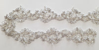 Galon ceinture strass pour robe de mariée princesse · vue 5