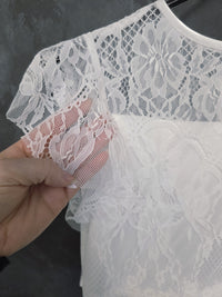 Robe longue pour fille, mariage, cérémonie, communion · vue 4