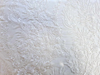 Dentelle royale grand motifs perles et sequins Belen · vue 6