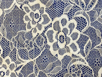 Dentelle nylon ivoire largeur 40 cm · vue 6