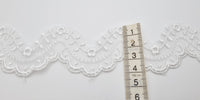 Galon dentelle blanche pour robe de mariée · vue 2