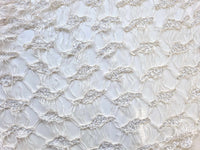 Dentelle beige sable vintage coupon de 2M · vue 3