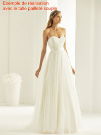 Tulle pailleté extra souple avec gros points pailletés · vue 4