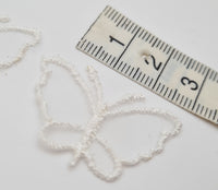 Papillons organza ivoire · vue 2
