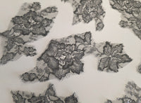 Lot de 9 motifs fin gris brillant argenté · vue 3