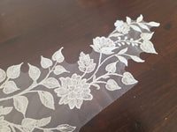 Grand motif Heather feuille 49CM brillant pour robe de mariée · vue 2