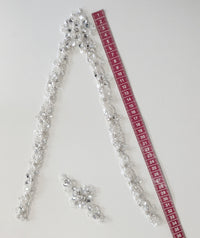 Motif encolure princesse robe de mariée à coudre · vue 5
