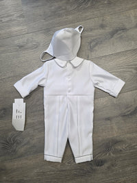 Ensemble bébé baptême garçon · vue 2
