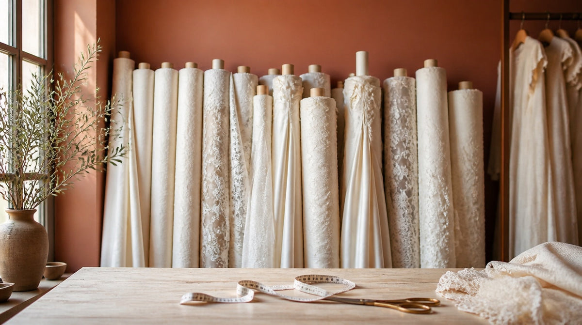 Quel métrage prévoir pour une robe de mariée ?