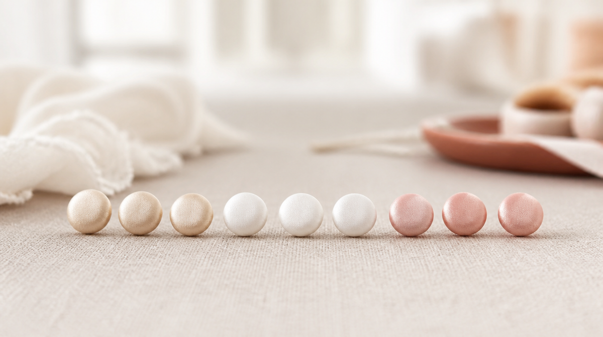 Boutons recouverts