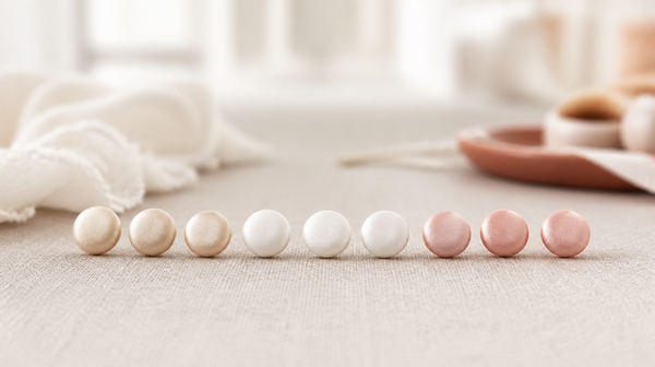Boutons recouverts
