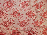 Dentelle stretch rouge vin · vue 2