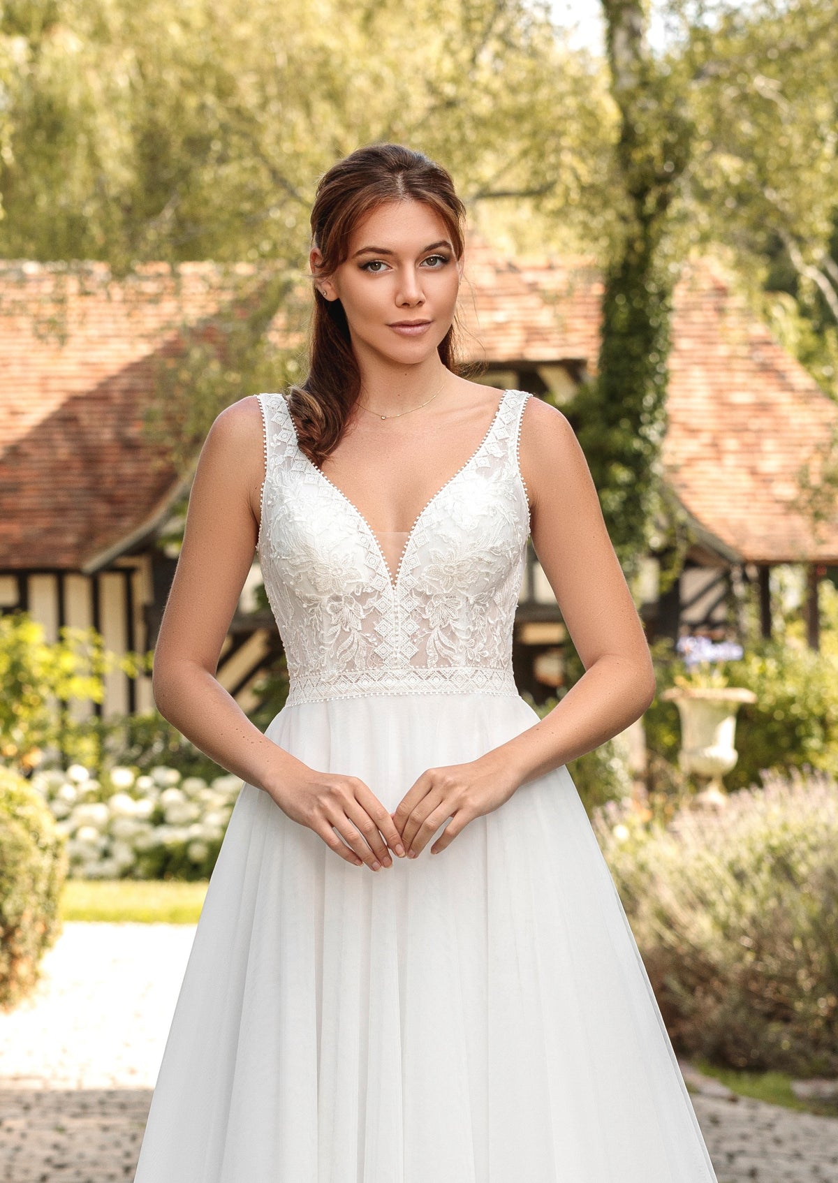 Robe de mariée romantique taille 42/44 247-13 · vue 2