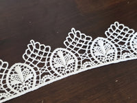 Galon de Dentelle Guipure Bohème 7 cm – Ruban Dentelle au Mètre pour Créations Couture