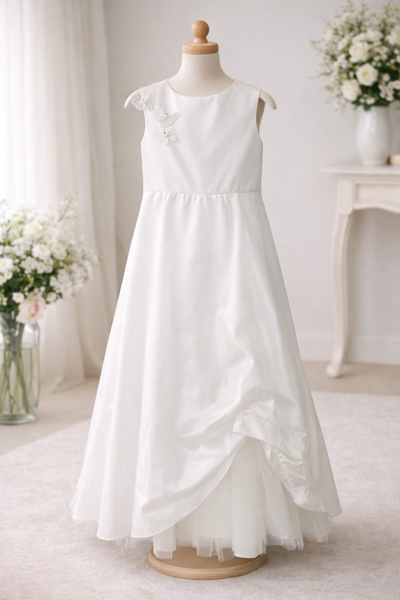 Robe de cérémonie WENDY 8 ans, demoiselle d'honneur, communion